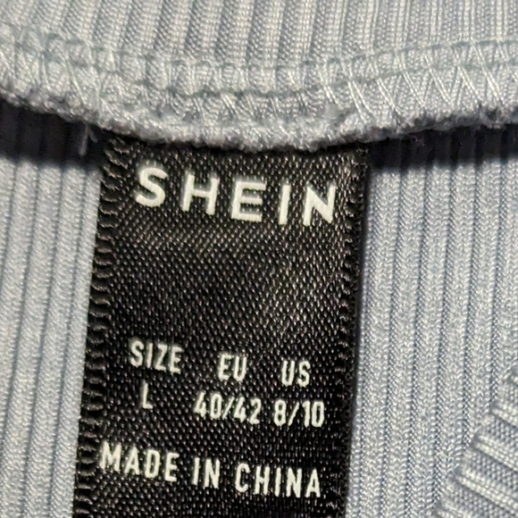 Bundle never worn 2 large ribbed bodysuits by shein - Picture 4 of 4